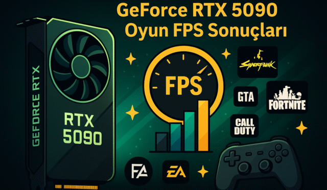 GeForce RTX 5090 Oyun Testleri ve FPS Sonuçları