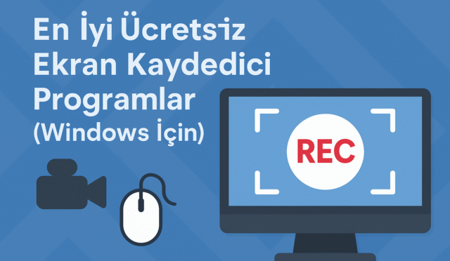 Ekran Kaydedici Programları Tanıtımı