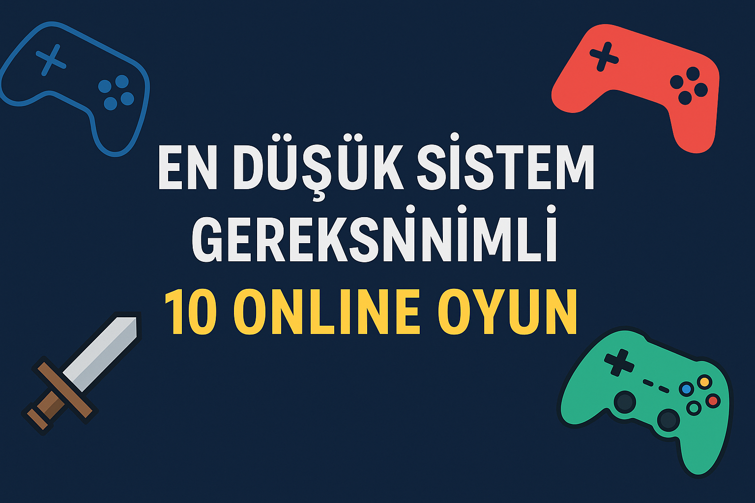 En Düşük Sistem Gereksinimli 10 Online Oyun (2025 Güncel)