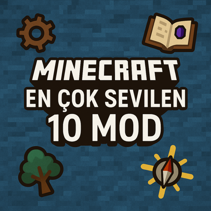 Minecraft En Çok Sevilen Modlar 2025 – En İyi 10 Modu Kaçırmayın!