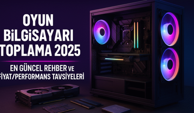 Oyun Bilgisayarı Toplama 2025 – En Güncel Rehber ve Fiyat/Performans Tavsiyeleri